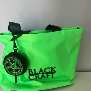 Neon Green Tote Bag